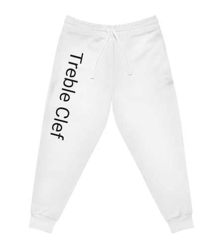 Treble Clef Athletic Joggers (AOP)