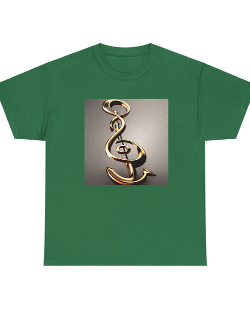 Load image into Gallery viewer, Treble Clef Unisex Heavy Cotton Tee
