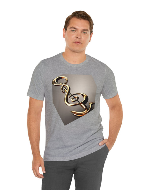 Load image into Gallery viewer, Treble Clef Unisex Jersey Short Sleeve Tee
