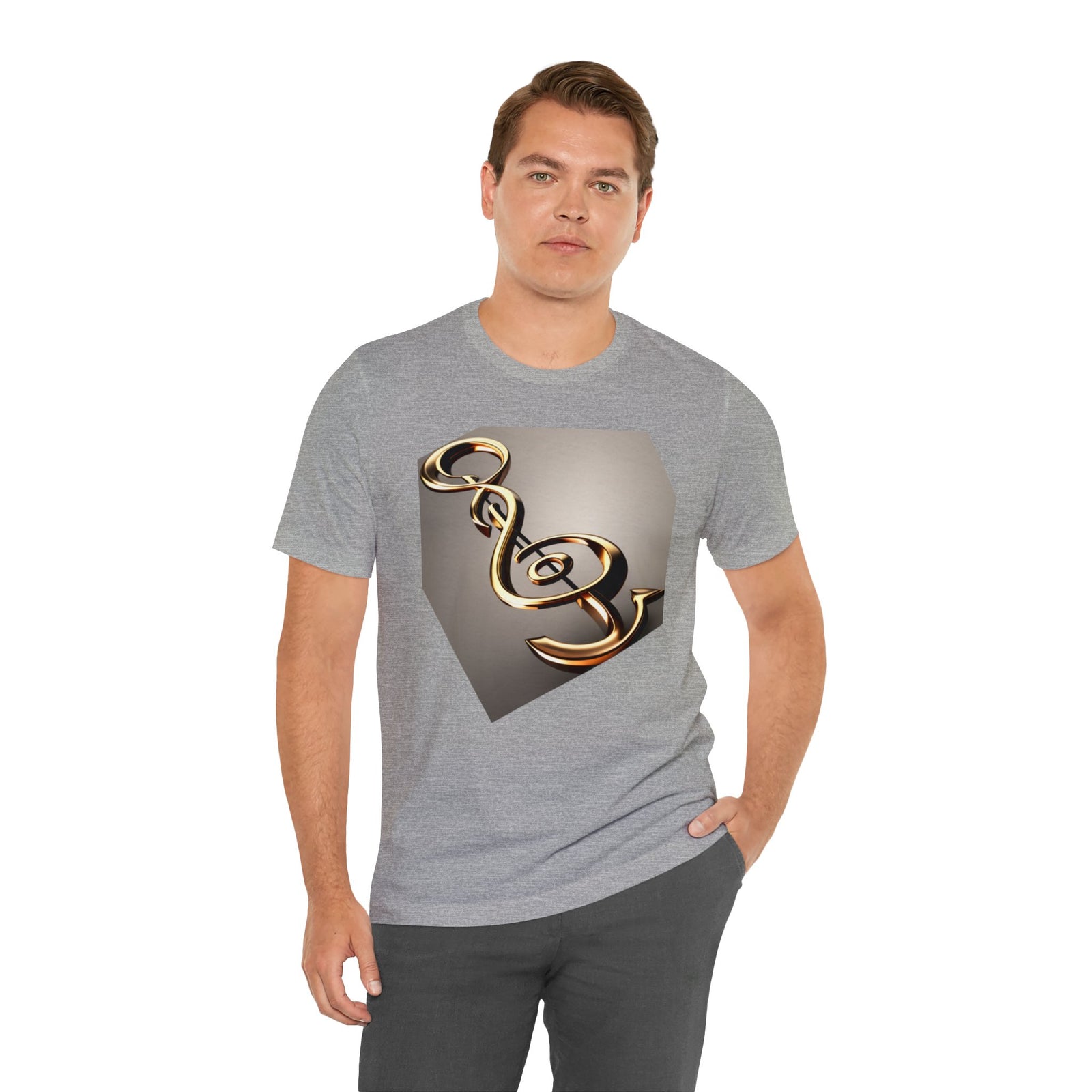 Treble Clef Unisex Jersey Short Sleeve Tee