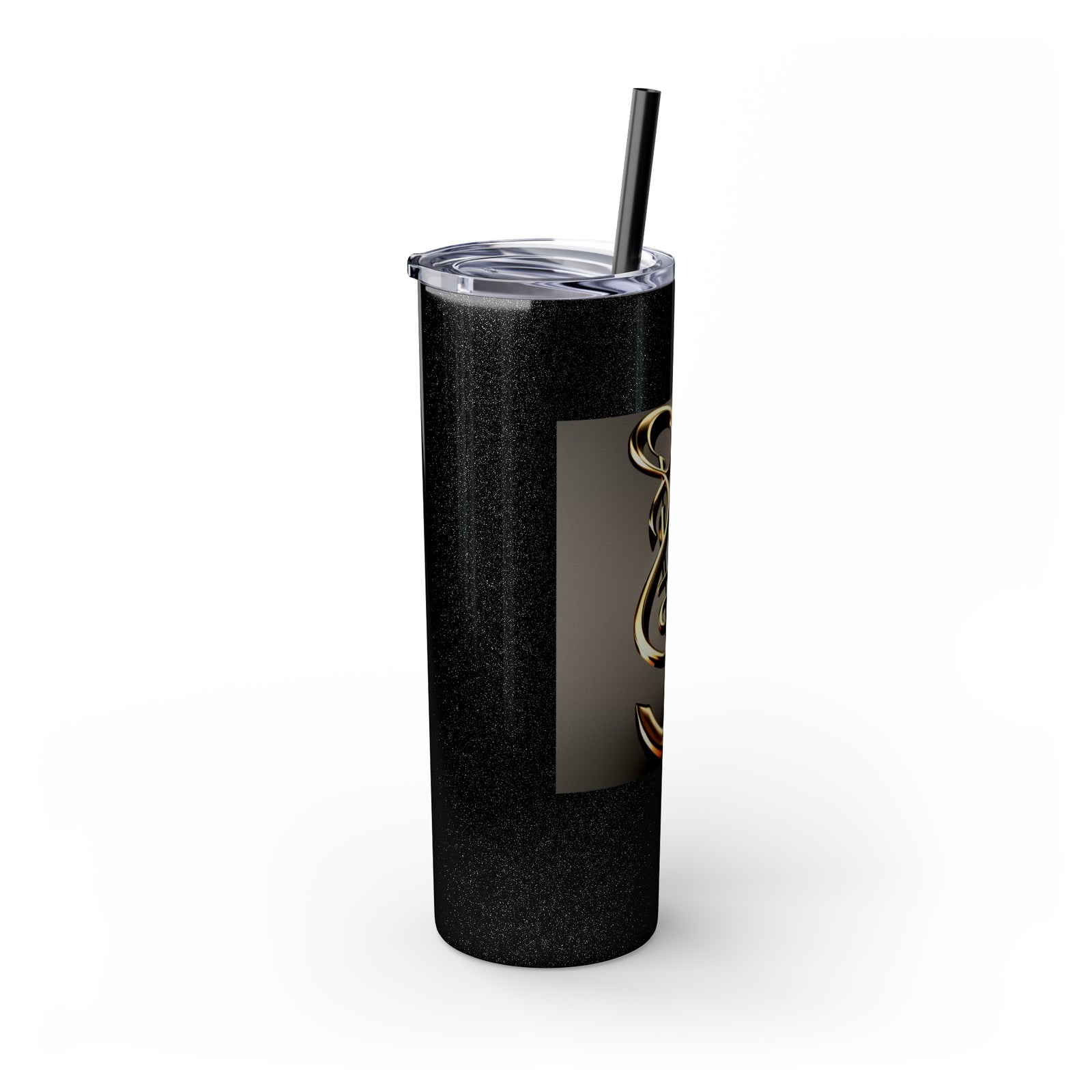 Treble Clef Skinny Tumbler with Straw, 20oz