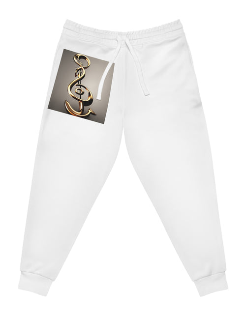 Load image into Gallery viewer, Treble Clef Athletic Joggers (AOP)
