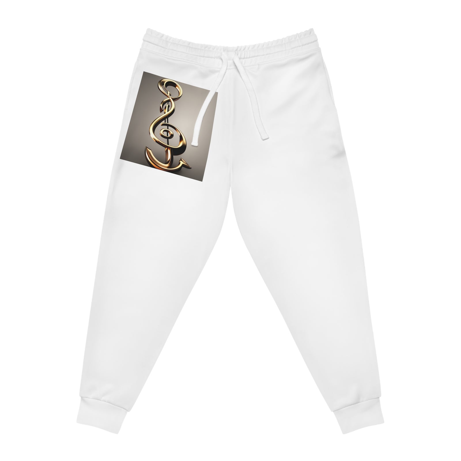 Treble Clef Athletic Joggers (AOP)