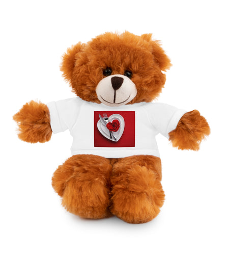 Valentine Stuffed Animals with Tee