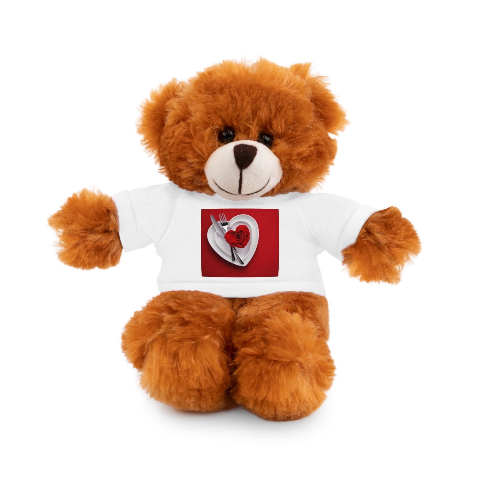 Valentine Stuffed Animals with Tee