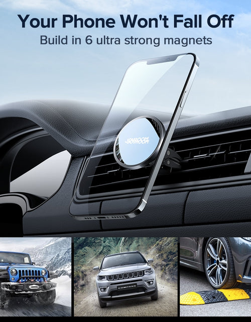 Load image into Gallery viewer, 15W Qi Magnetic Wireless Car Charger Phone Holder for iPhone 12 Pro
