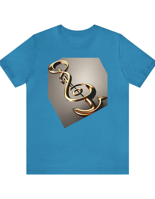 Load image into Gallery viewer, Treble Clef Unisex Jersey Short Sleeve Tee
