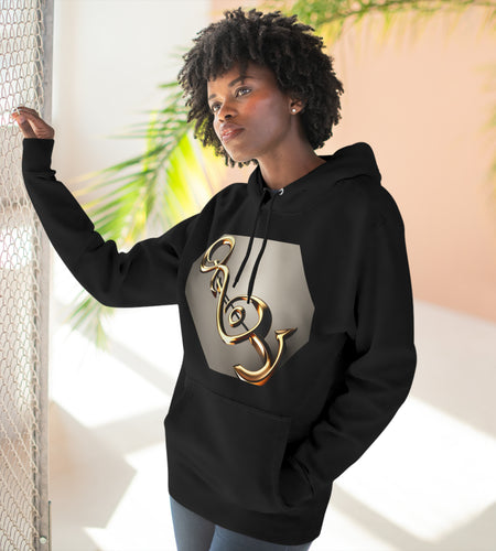 Treble Clef Unisex Premium Pullover Hoodie