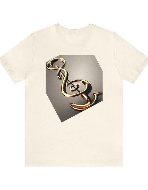 Load image into Gallery viewer, Treble Clef Unisex Jersey Short Sleeve Tee
