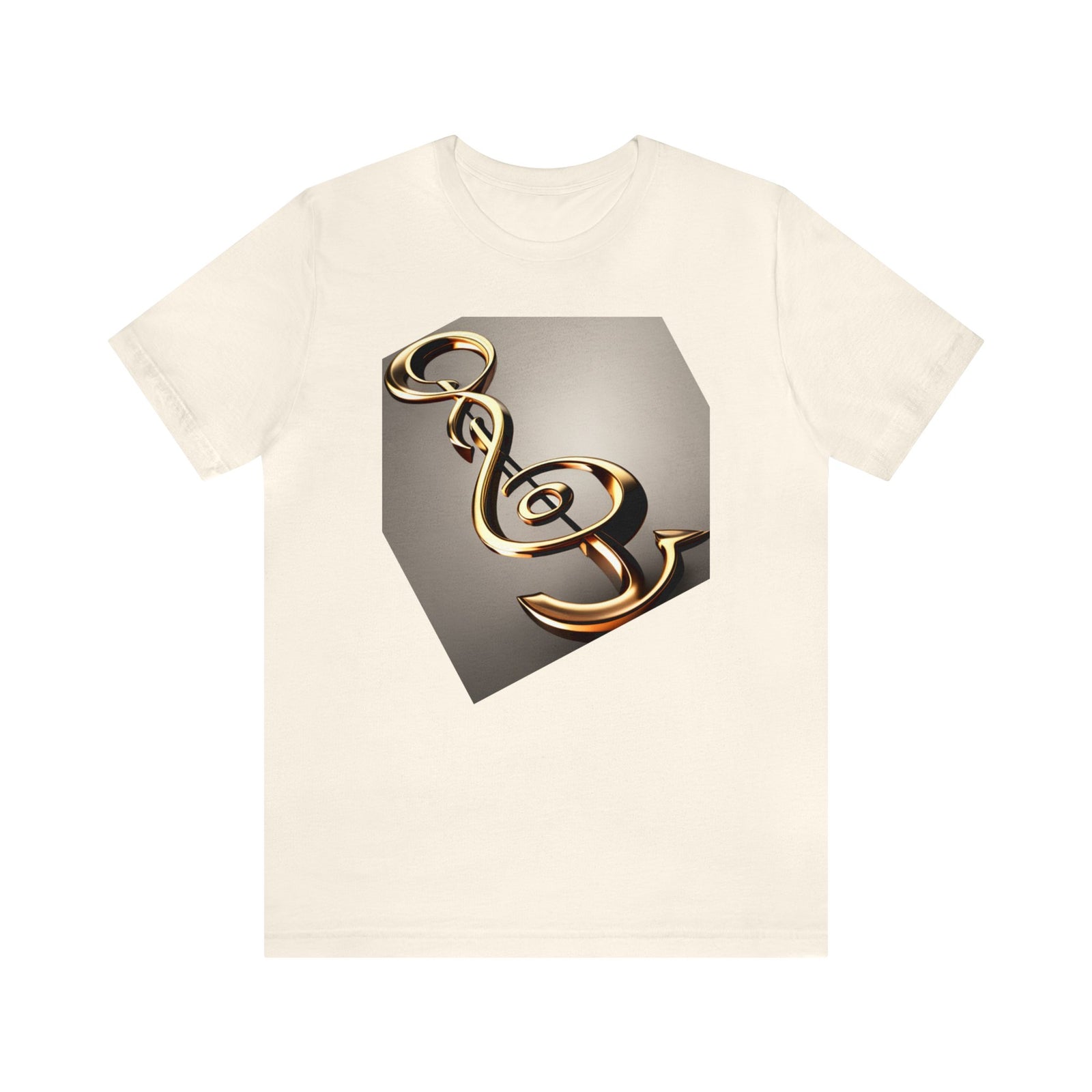 Treble Clef Unisex Jersey Short Sleeve Tee