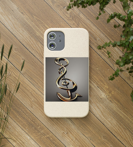 Treble Clef Biodegradable Cases
