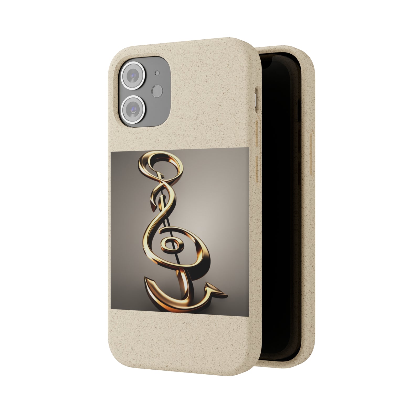 Treble Clef Biodegradable Cases