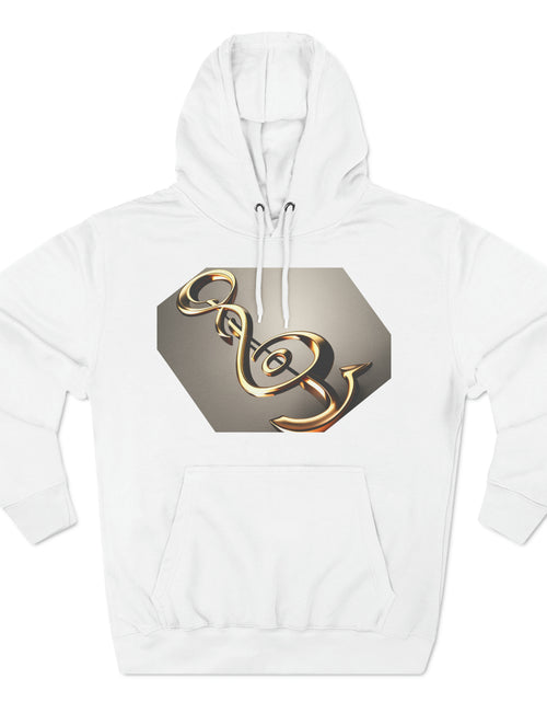 Load image into Gallery viewer, Treble Clef Unisex Premium Pullover Hoodie
