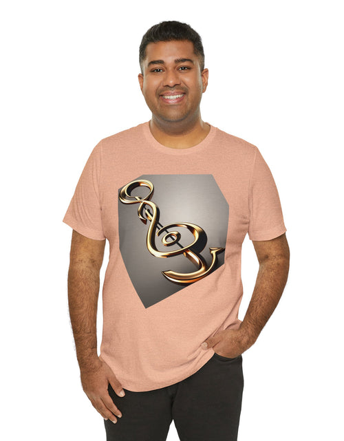 Load image into Gallery viewer, Treble Clef Unisex Jersey Short Sleeve Tee
