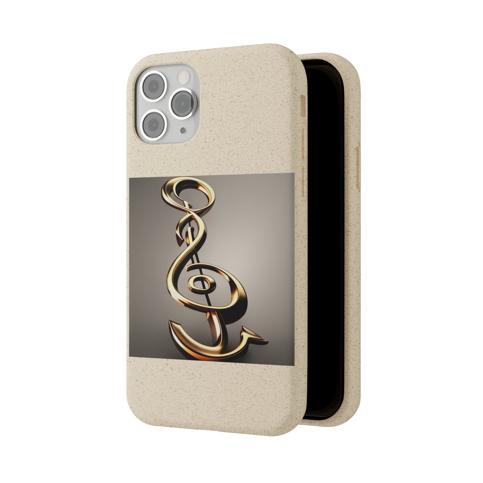 Treble Clef Biodegradable Cases