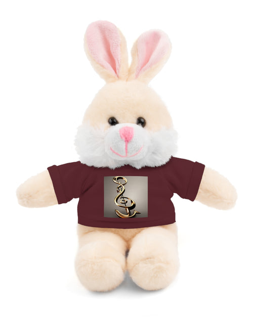 Load image into Gallery viewer, Treble Clef Stuffed Animals with Tee for Valentine
