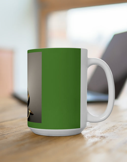 Load image into Gallery viewer, Treble Clef Ceramic Mug 15oz
