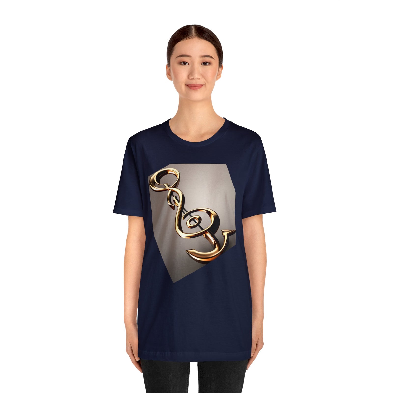 Treble Clef Unisex Jersey Short Sleeve Tee