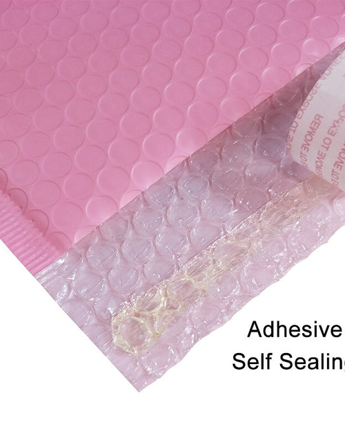 Load image into Gallery viewer, 17 Sizes 10pcs Light Pink Poly Bubble Mailer Padded Envelope Self Seal
