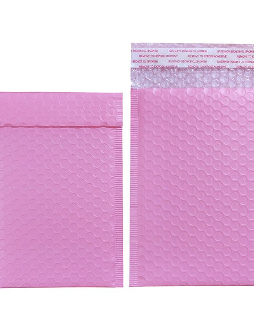 Load image into Gallery viewer, 17 Sizes 10pcs Light Pink Poly Bubble Mailer Padded Envelope Self Seal
