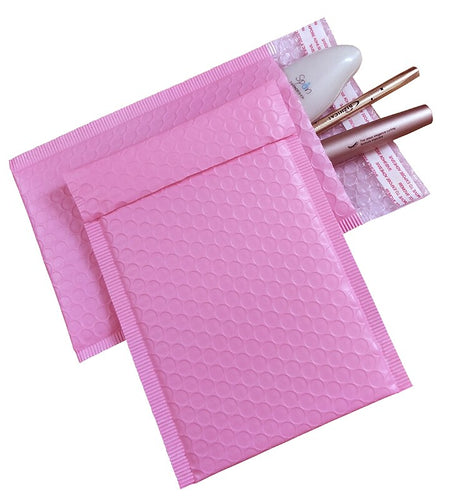 17 Sizes 10pcs Light Pink Poly Bubble Mailer Padded Envelope Self Seal
