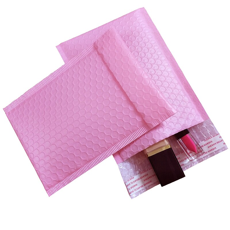 17 Sizes 10pcs Light Pink Poly Bubble Mailer Padded Envelope Self Seal