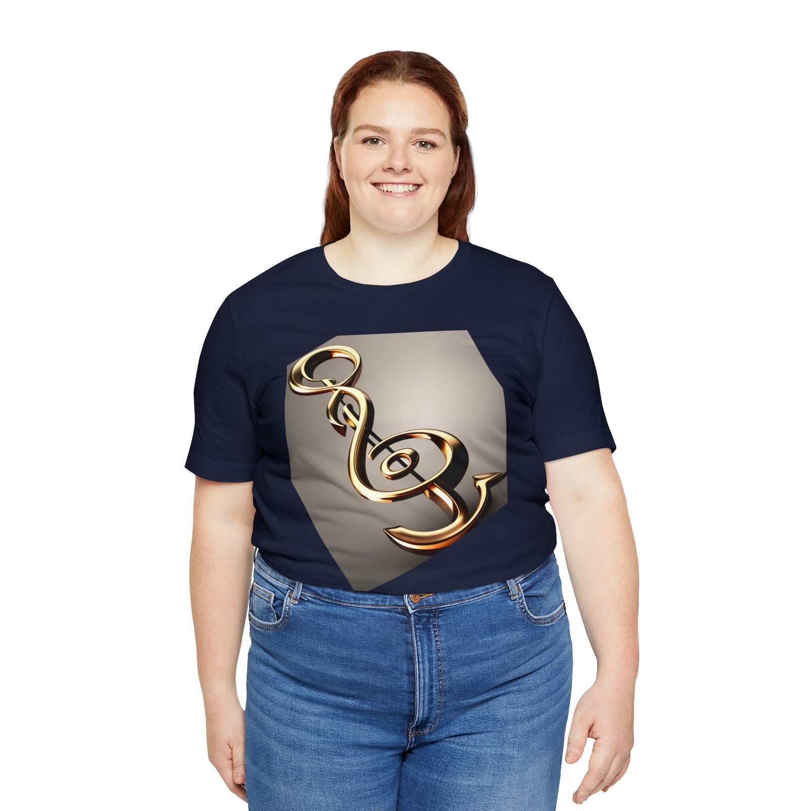 Treble Clef Unisex Jersey Short Sleeve Tee