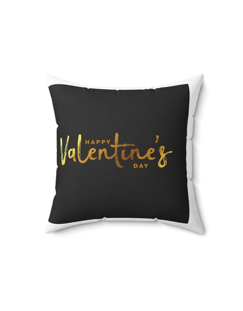 Load image into Gallery viewer, Valentine Day Spun Polyester Square Pillow
