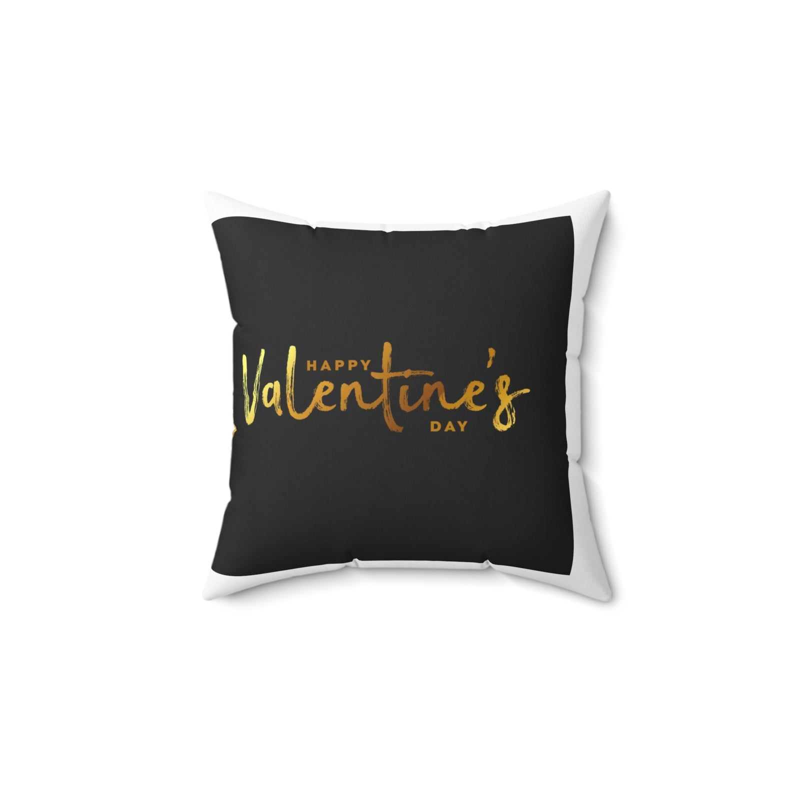 Valentine Day Spun Polyester Square Pillow