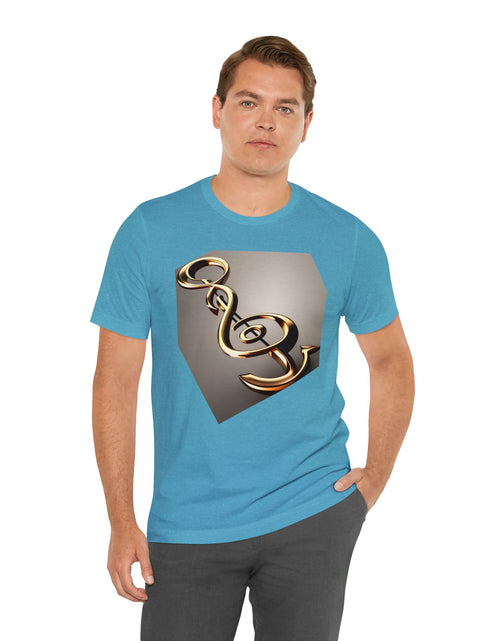 Load image into Gallery viewer, Treble Clef Unisex Jersey Short Sleeve Tee
