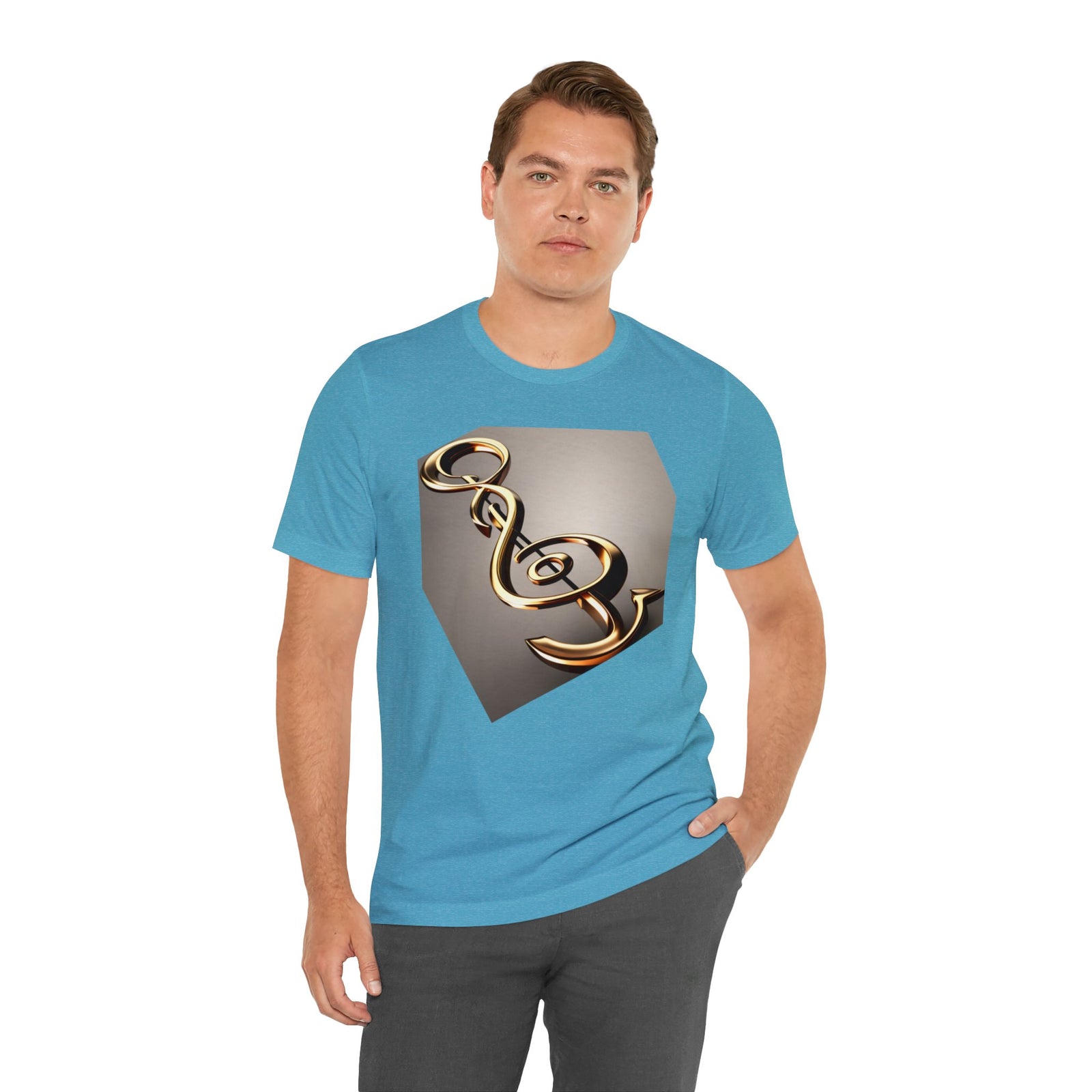 Treble Clef Unisex Jersey Short Sleeve Tee