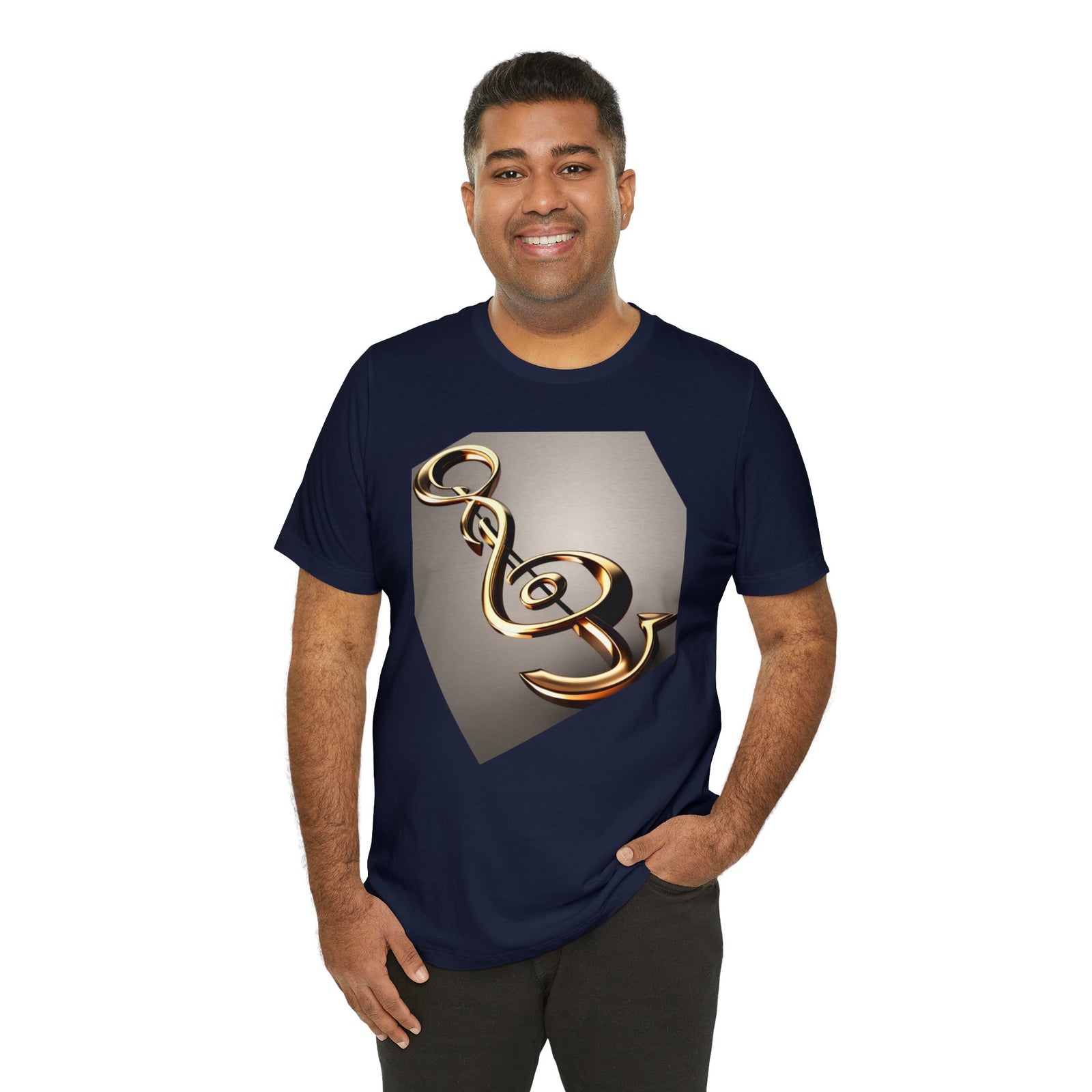 Treble Clef Unisex Jersey Short Sleeve Tee