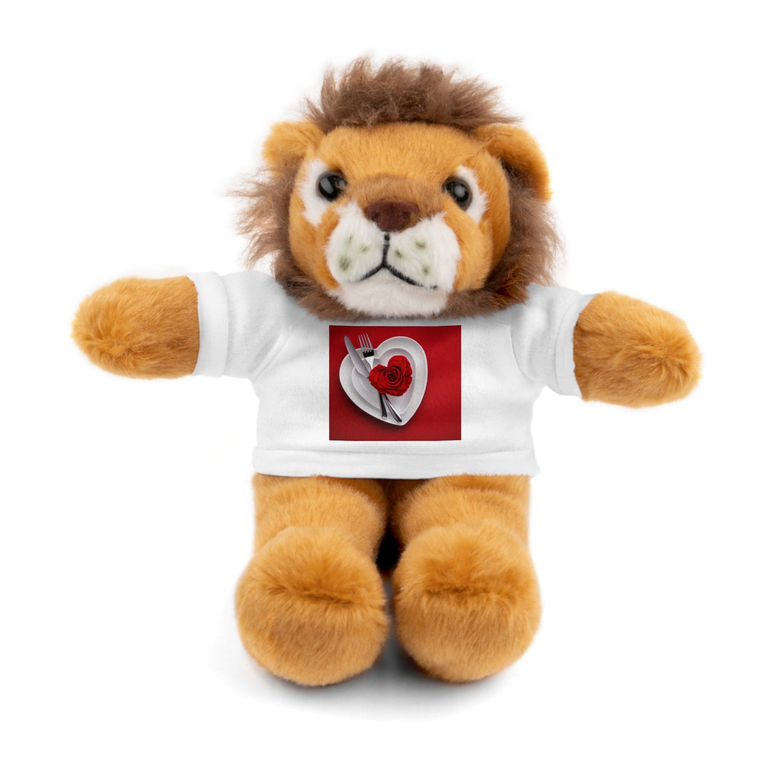 Valentine Stuffed Animals with Tee