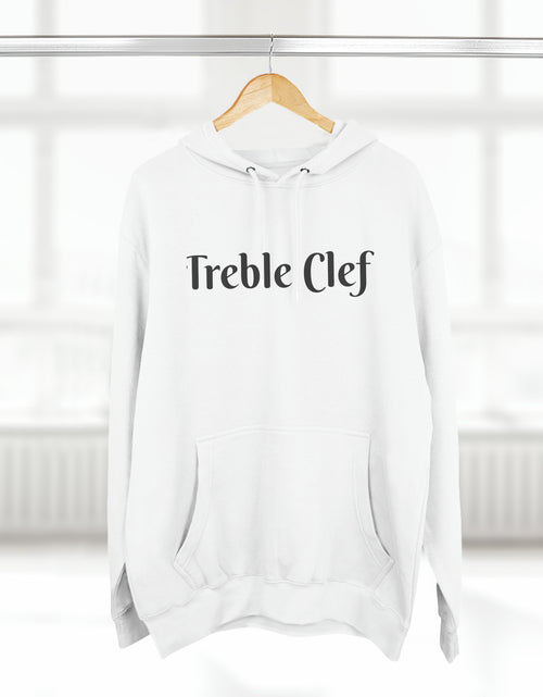 Load image into Gallery viewer, Treble Clef Unisex Premium Pullover Hoodie
