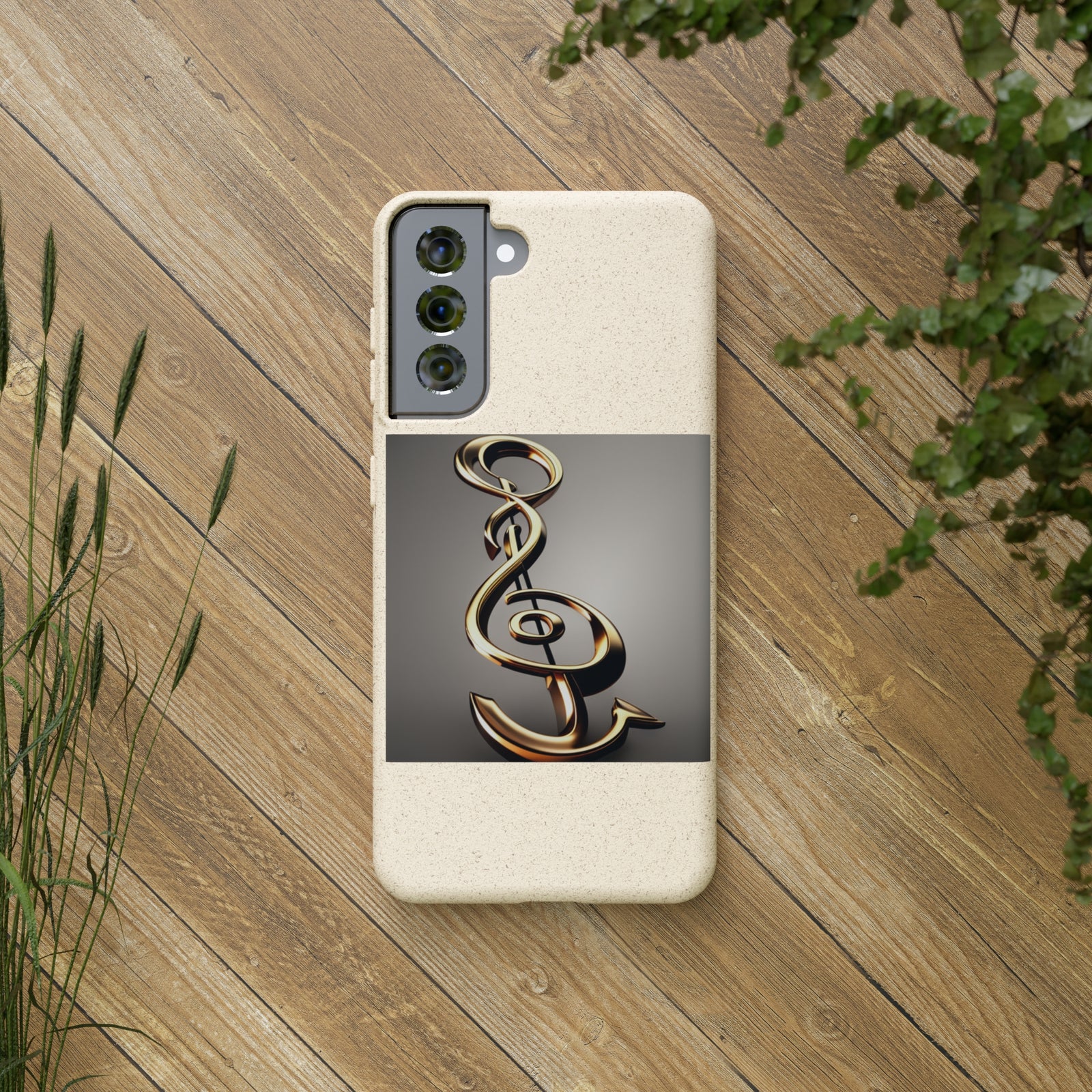 Treble Clef Biodegradable Cases