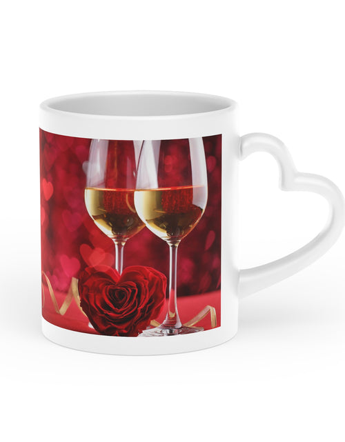 Load image into Gallery viewer, Valentine Heart-Shaped Mug
