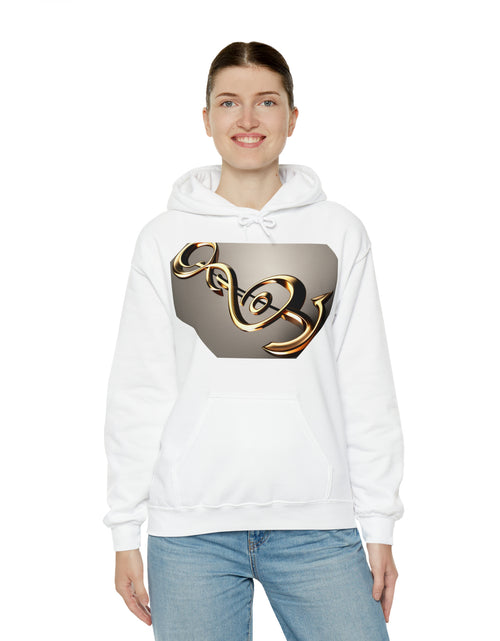 Load image into Gallery viewer, Treble Clef Unisex Heavy Blend™ Hooded Sweatshirt
