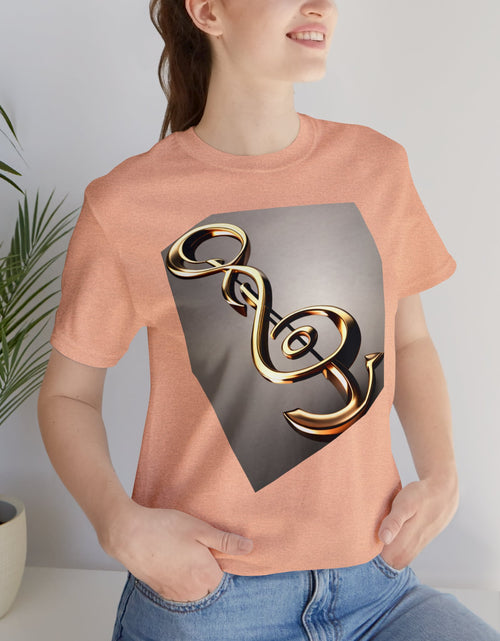 Load image into Gallery viewer, Treble Clef Unisex Jersey Short Sleeve Tee
