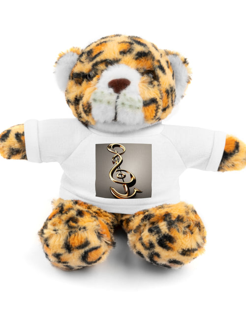 Load image into Gallery viewer, Treble Clef Stuffed Animals with Tee for Valentine
