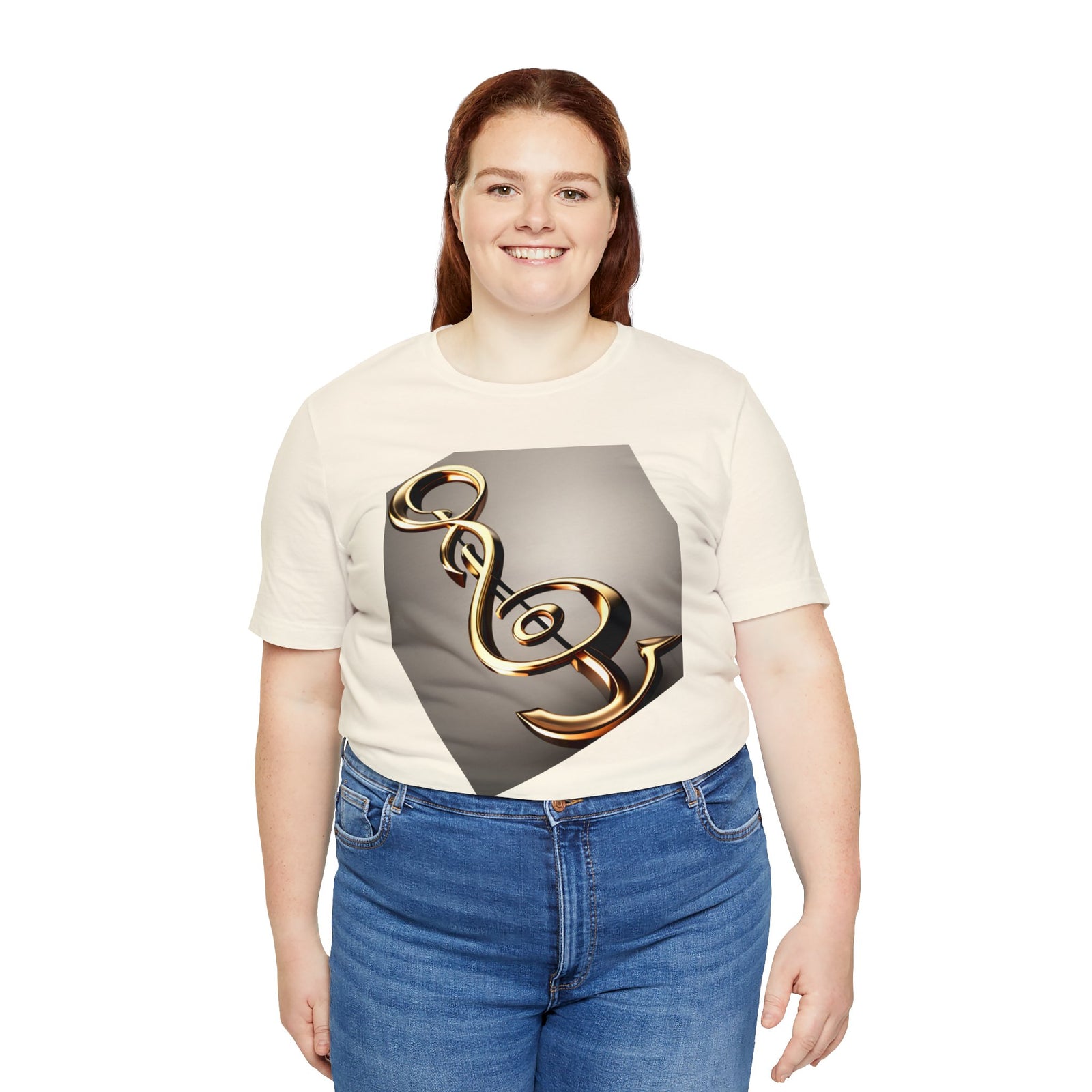 Treble Clef Unisex Jersey Short Sleeve Tee