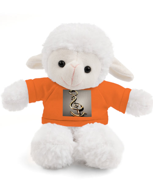 Load image into Gallery viewer, Treble Clef Stuffed Animals with Tee for Valentine
