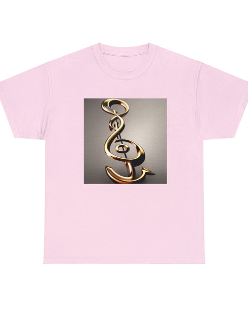 Load image into Gallery viewer, Treble Clef Unisex Heavy Cotton Tee
