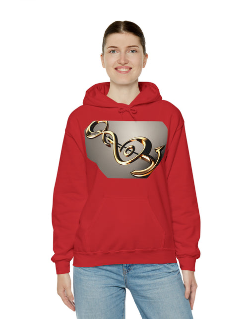 Load image into Gallery viewer, Treble Clef Unisex Heavy Blend™ Hooded Sweatshirt
