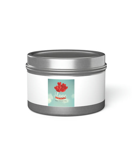 Valentine Tin Candles