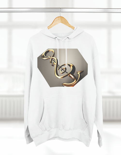 Load image into Gallery viewer, Treble Clef Unisex Premium Pullover Hoodie
