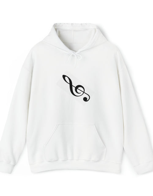 Load image into Gallery viewer, Treble Clef Unisex Heavy Blend™ Hooded Sweatshirt
