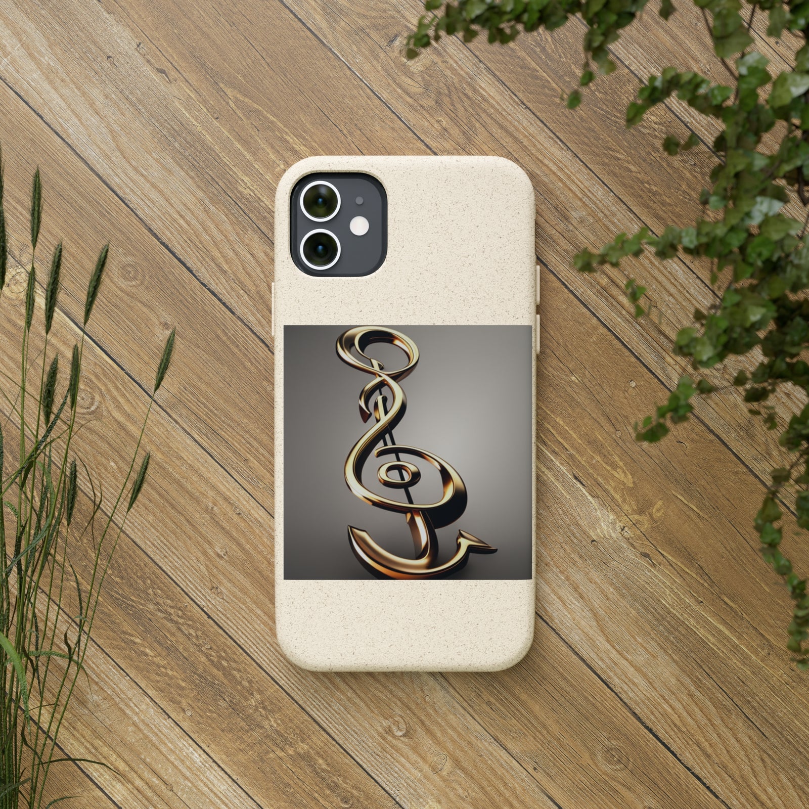 Treble Clef Biodegradable Cases