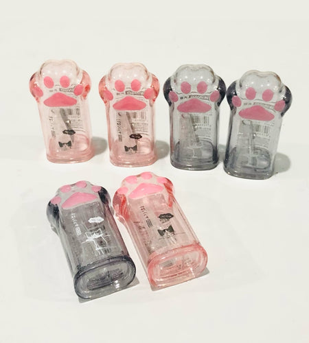 1X Lovely Cat Claw Paw Sharpener For Pencil School Office Supplies