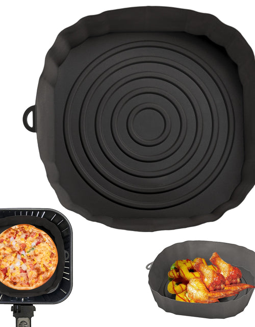 Load image into Gallery viewer, 1pcs Silicone Air Fryers Oven Baking Tray Fried Pizza Chicken Mat
