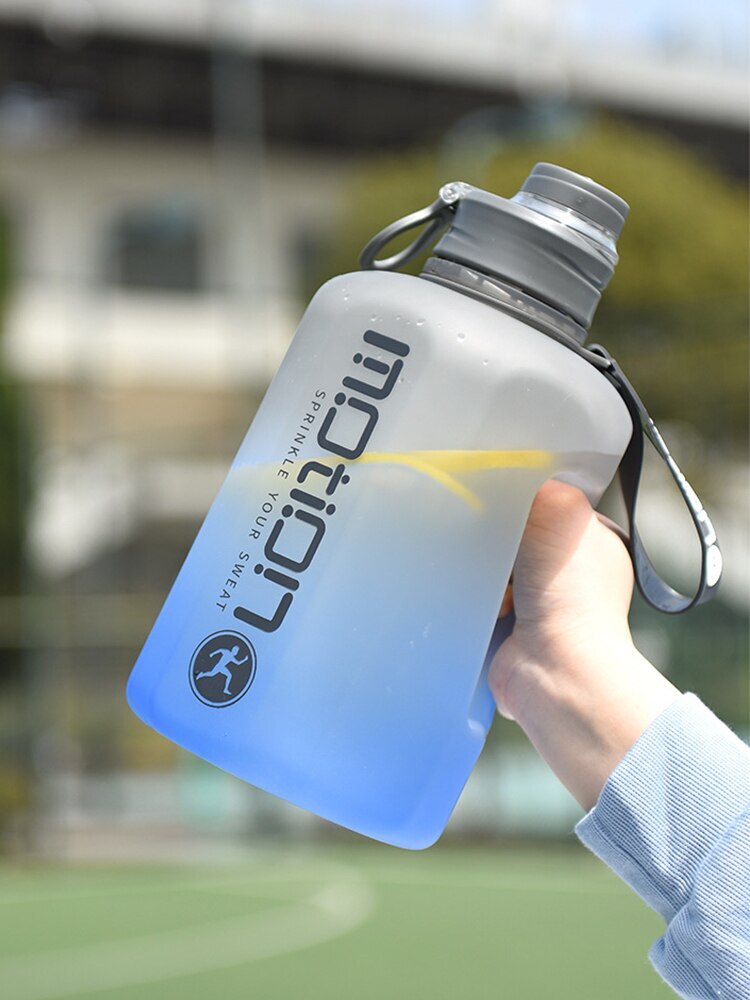 2.4L Large Capacity Sports Water Bottle Outdoor Fitness Kettle